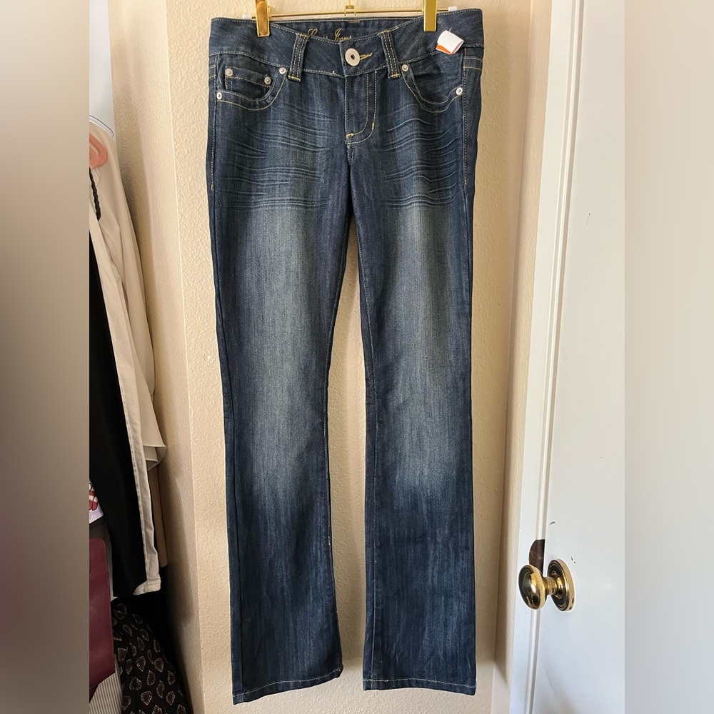 Guess Dark Blue Pismo Straight Leg Jeans size 27